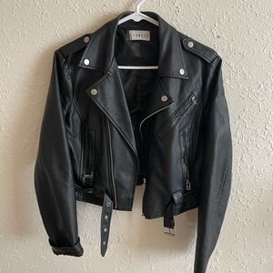 Leather jacket